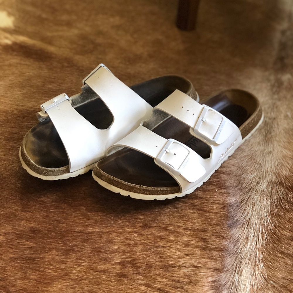 Birkenstock white Arizona Sandal